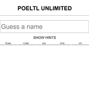 Poeltl Unlimited